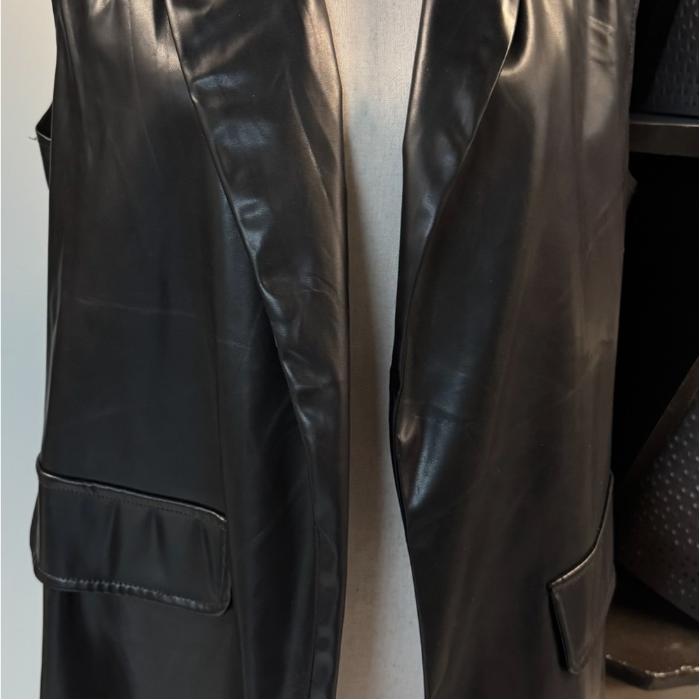 Black Leather Women's Jacket